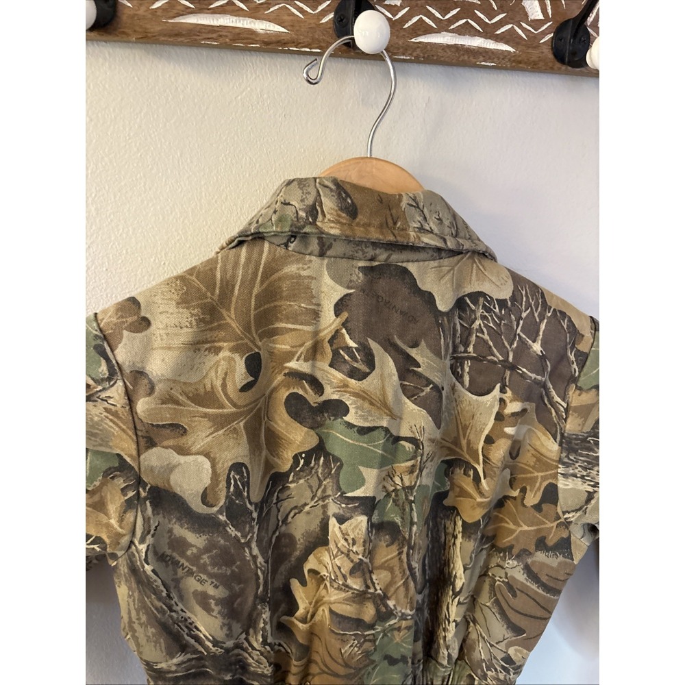 Vintage Walls Blizzard Pruf Coveralls Boys 8 Realtree Camo Quilted Insulated USA - Picture 14 of 16